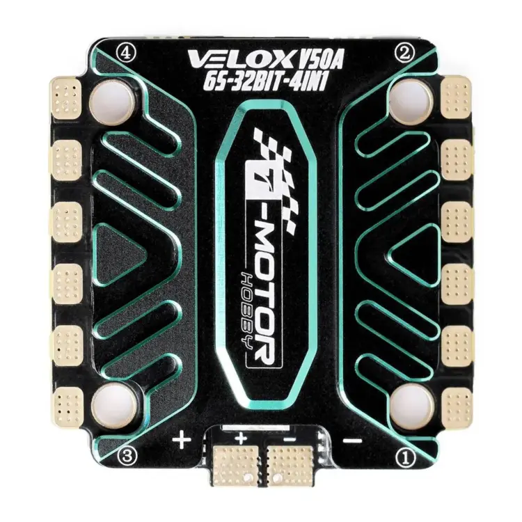 T-Motor VELOX V50A 3-6S BLHeli_32 4-in-1 ESC