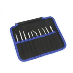 SEQURE ST High Precision Stainless Steel Anti-Static Tweezers Set