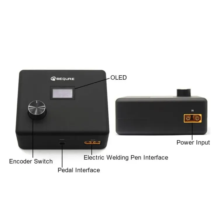 SEQURE SQ-SW1 Spot Welder w/ OLED Screen (Package 3)