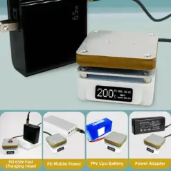 SEQURE T55 Smart Mini Temperature Adjustable Soldering Hot vPlate
