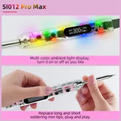 SEQURE SI012 Pro Max Portable OLED Soldering Iron (T12-BC2)