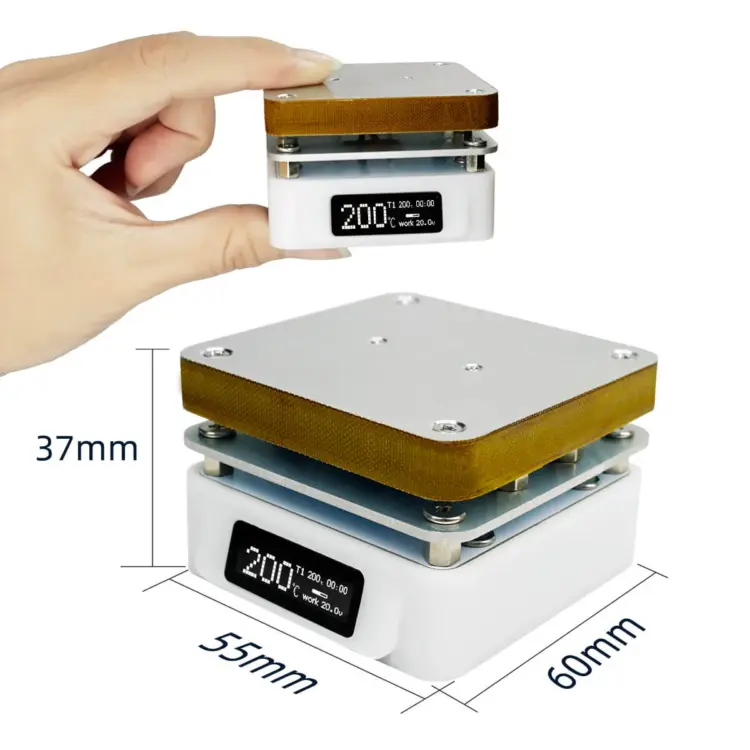 SEQURE T55 Smart Mini Temperature Adjustable Soldering Hot vPlate
