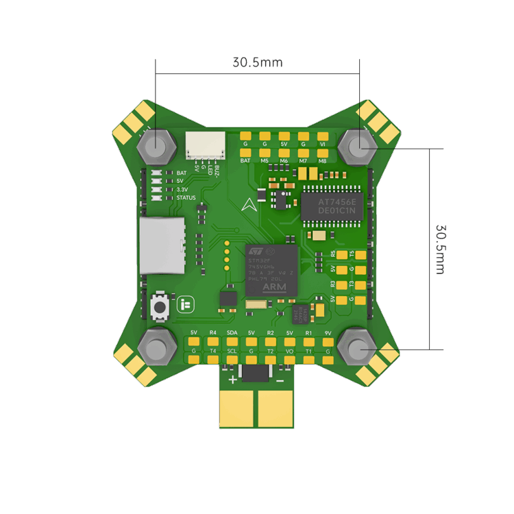 iFlight BLITZ F745 Stack (E55 4-IN-1 ESC)