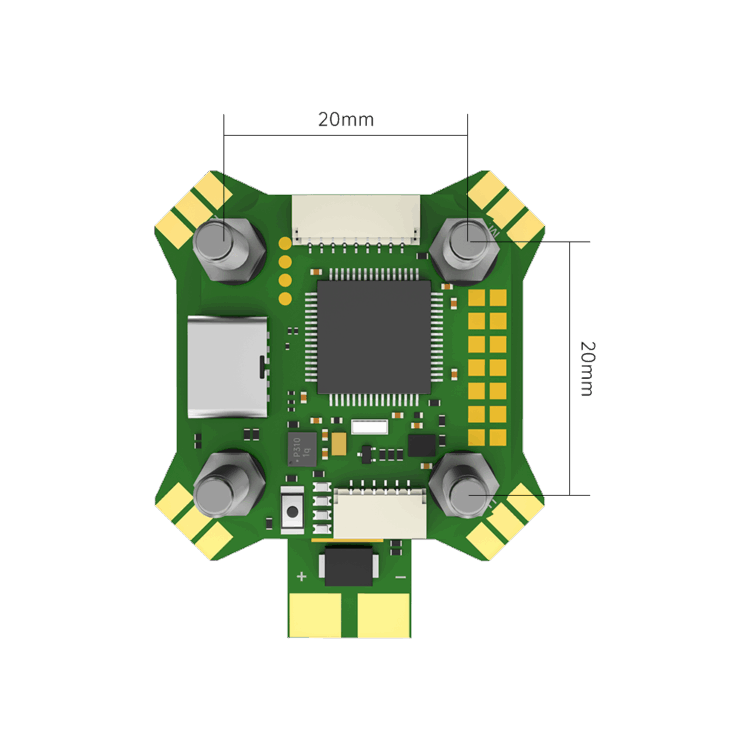iFlight BLITZ Mini F7 Stack (E55 Mini 4-IN-1ESC) - Image 5