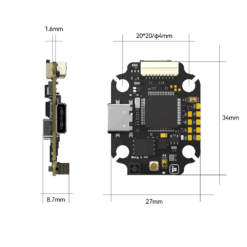 iFlight Borg 5S RX Stack（Borg 60R ESC）