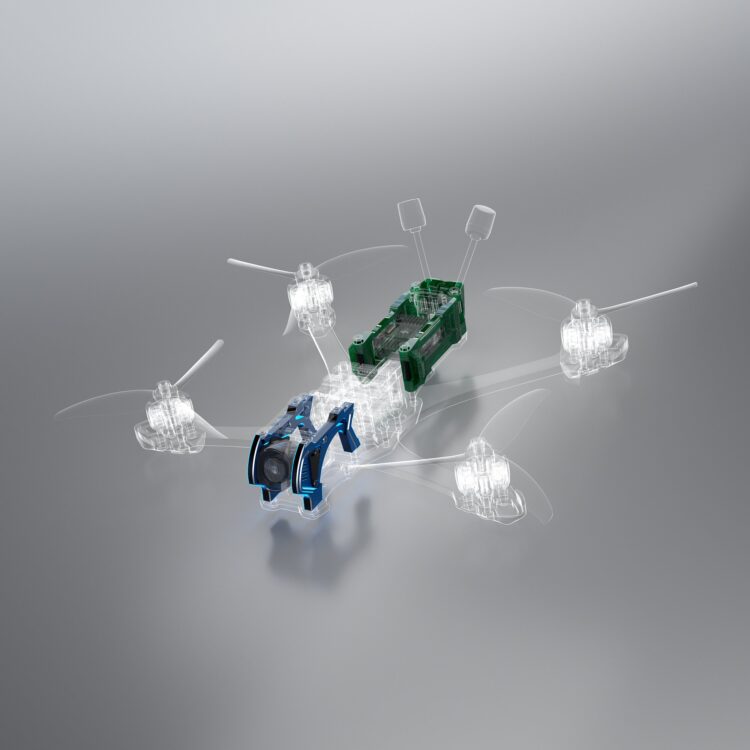 GEPRC MARK5 DC Frame O4 Pro Upgrade Kits – Green