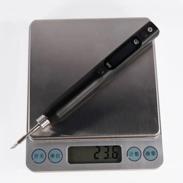 S60 Nano Electric Soldering Iron with 3 tips( I,IS,K all )