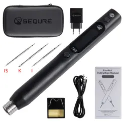 S60 Nano Electric Soldering Iron with 3 tips( I,IS,K all )