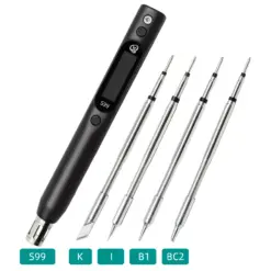 SEQURE S99 Soldering Iron with 4 tips(K,I,B1,BC2 all)