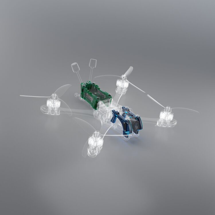 GEPRC MARK5 DC Frame O4 Pro Upgrade Kits – Green