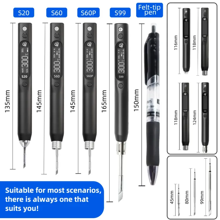 SEQURE S99 Soldering Iron with K tip