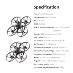 HGLRC Petrel 85Whoop Brushless Motor Indoor FPV Drone Tinywhoop