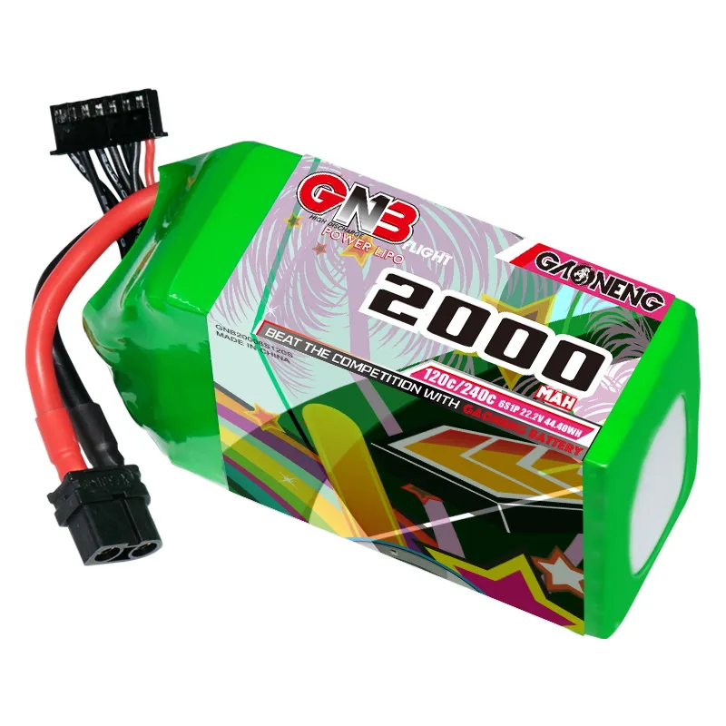 GAONENG GNB 2000mAh 6S 22.2V 120C XT60 LiPo Battery