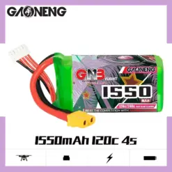 GNB 1550mAh 4S 14.8V 120C XT60 LiPo Battery