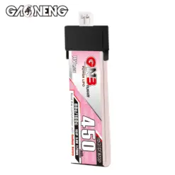 GAONENG GNB LiHV 450mAh 1S 3.8V 80C PH2.0 Plastic Head LiPo Battery