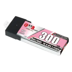 GAONENG GNB LiHV 300mAh 1S 3.8V 80C PH2.0 Plastic Head LiPo Battery