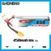GAONENG GNB 450mAh 2S 7.4V 80C XT30 LiPo Battery Long Type