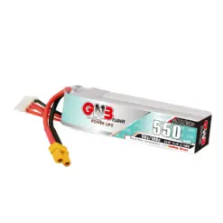 GAONENG GNB 3S 11.1V 550mAh 90C XT30 LiPo Battery Long Type