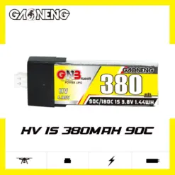 GNB LiHV 380mAh 1S 3.8V 90C PH2.0