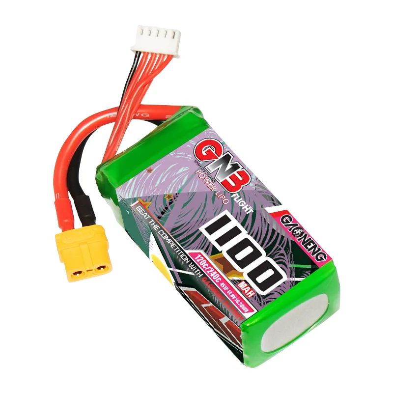 GAONENG GNB 1100mAh 4S 14.8V 120C XT60 LiPo Battery - Image 2