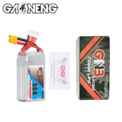 GAONENG GNB 550mAh 4S 14.8V 80C XT30 LiPo Battery Square Type