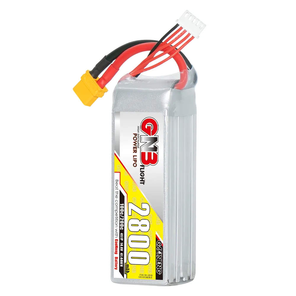 GAONENG GNB 2800mAh 4S 14.8V 100C XT60 LiPo Battery - Image 4