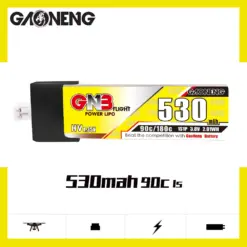LiHV 530mAh 1S 3.8V 90C PH2.0