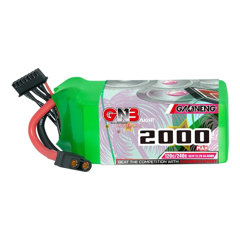 GAONENG GNB 2000mAh 6S 22.2V 120C XT60 LiPo Battery - Image 3