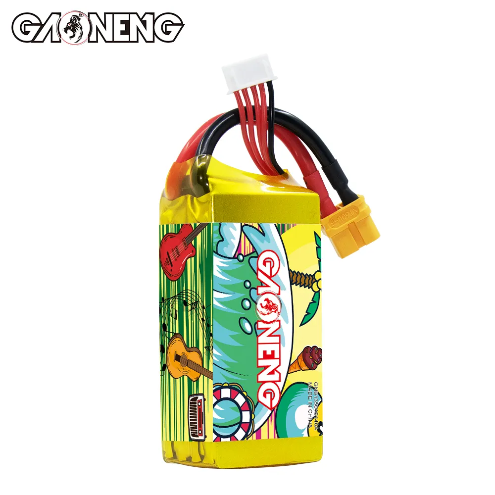GAONENG GNB 1350mAh 4S 14.8V 140C XT60 LiPo Battery - Image 4