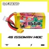GNB 1550mAh 4S 14.8V 140C XT60 LiPo Battery