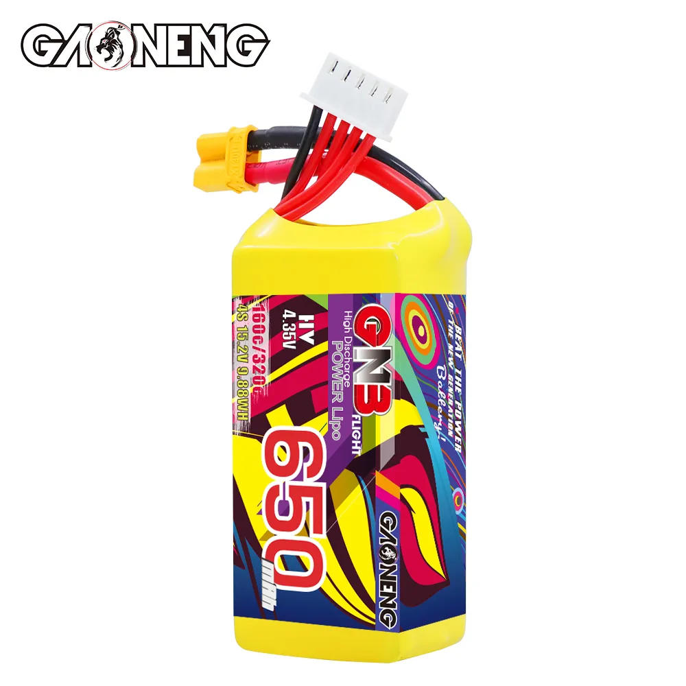 GAONENG GNB 650mAh 4S 160C XT30 LiPo Battery - Image 6