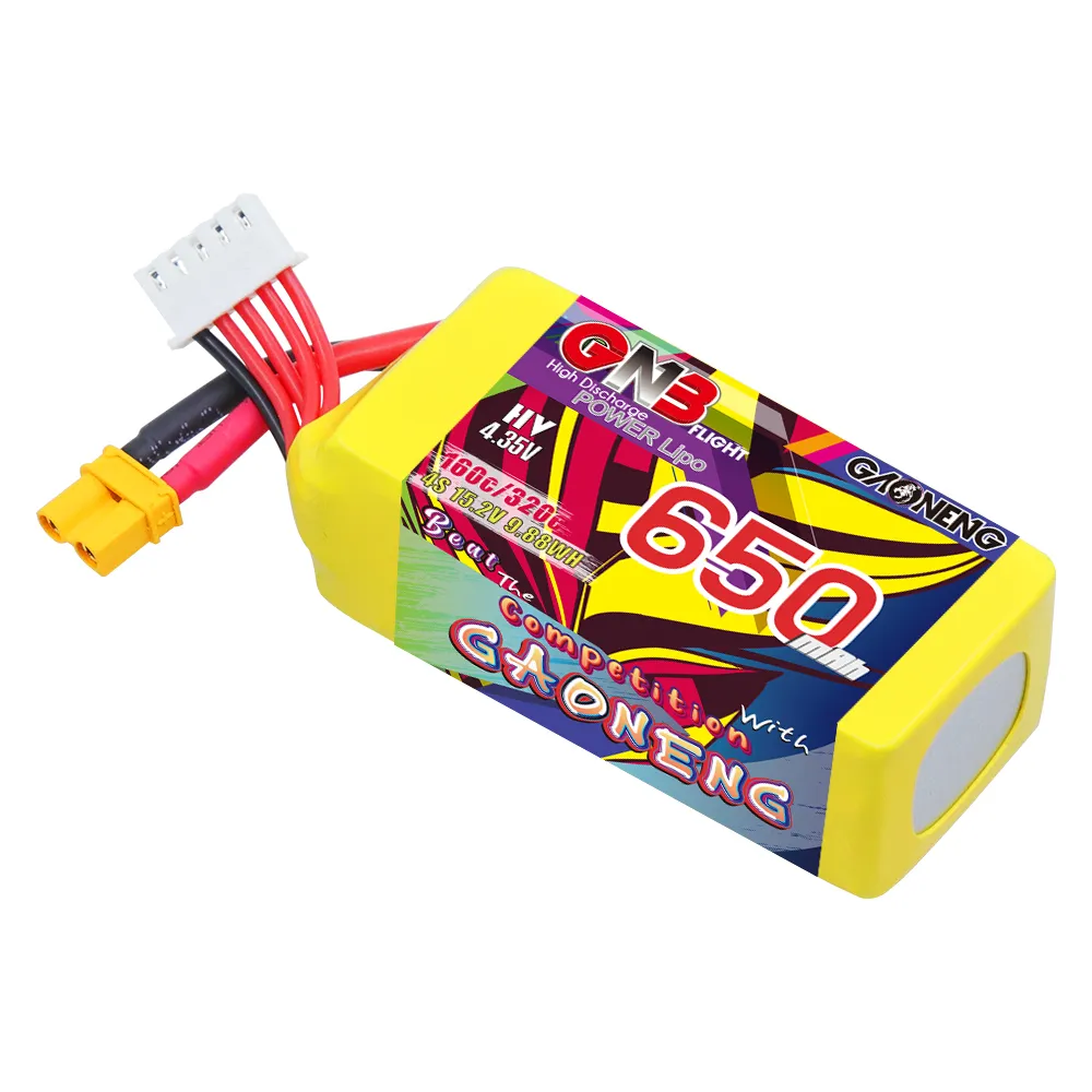 GAONENG GNB 650mAh 4S 160C XT30 LiPo Battery - Image 5