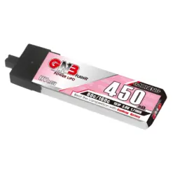 GAONENG GNB LiHV 450mAh 1S 3.8V 80C A30 Plastic Head LiPo Battery
