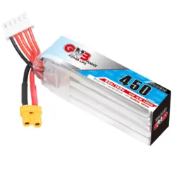 GAONENG GNB 450mAh 4S 14.8V 80C XT30 LiPo Battery Long Type