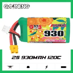 GNB 930mAh 2S 7.4V 120C XT30 LiPo Battery