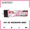 GNB LiHV 450mAh 1S 3.8V 80C PH2.0