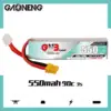 GNB 3S 11.1V 550mAh 90C XT30 LiPo Battery Long Type