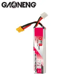 GAONENG GNB LiHV 720mAh 2S 7.6V 100C XT30 LiPo Battery