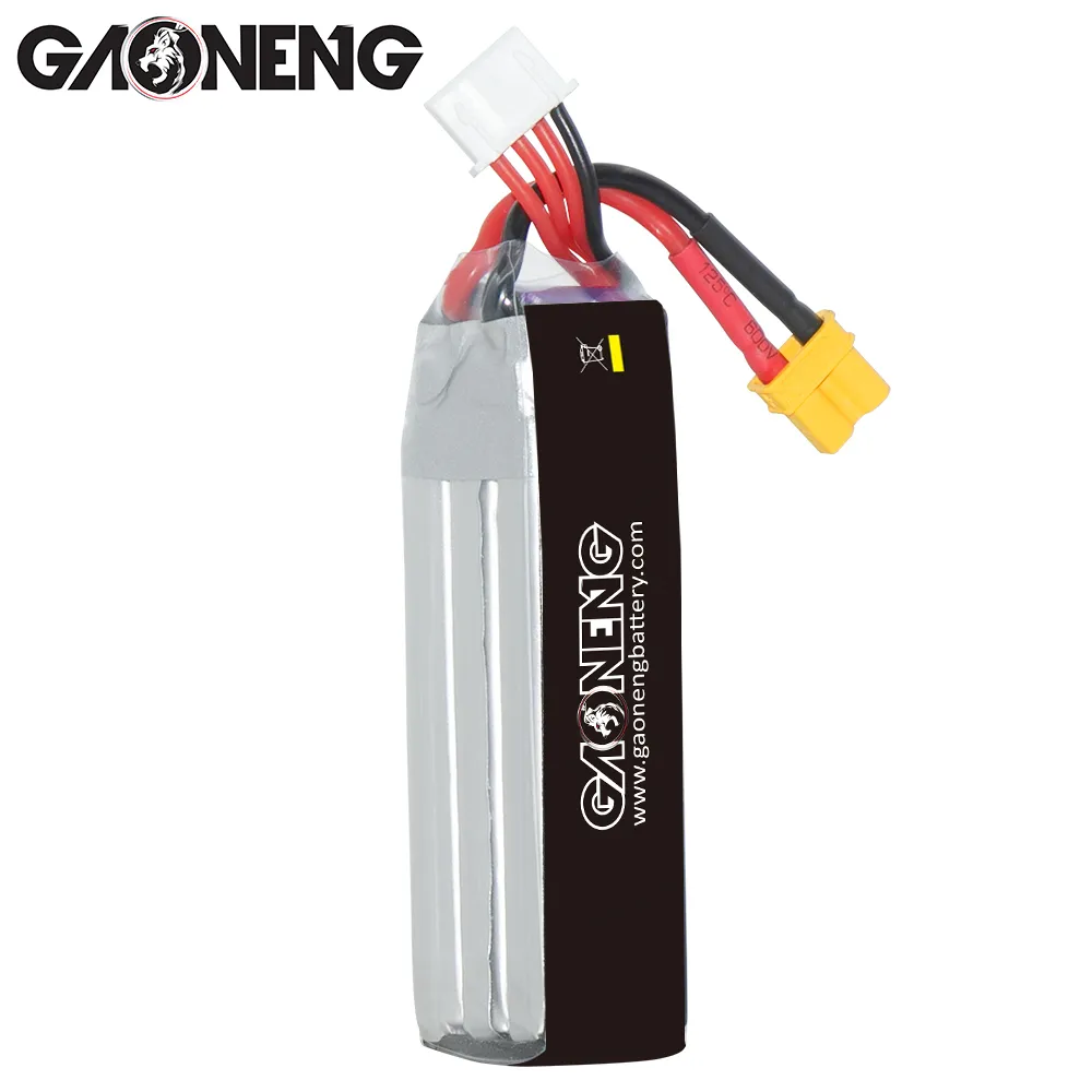 GAONENG GNB 3S 11.4V 850mAh 60C XT30 LiPo Battery (Long) - Image 3