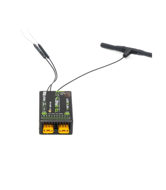 FrSky Tandem TD SR12 Dual-Band Receiver w/ ADV Stabilizer - Image 3