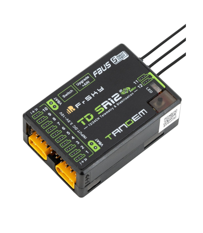 FrSky Tandem TD SR12 Dual-Band Receiver w/ ADV Stabilizer