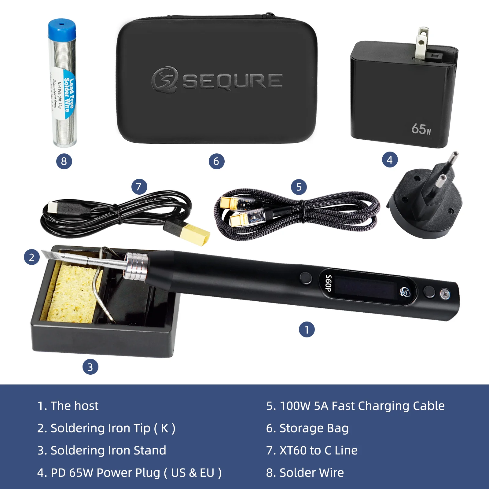 S60P Nano Electric Soldering Iron Kit (Upgraded Version) - Image 5