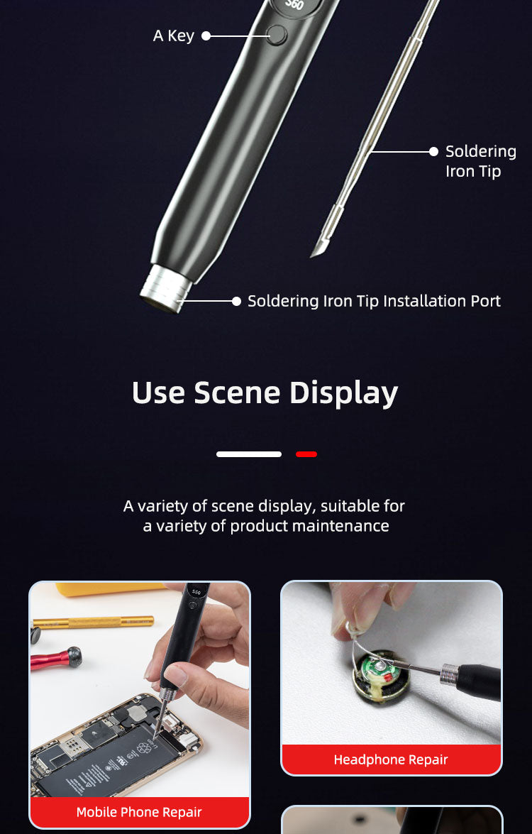 SEQURE S60 Nano Electric Soldering Iron Detailed description