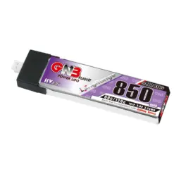 GAONENG GNB 1S 3.8V 850mAh 60C PH2.0 LiPo Battery (Long)