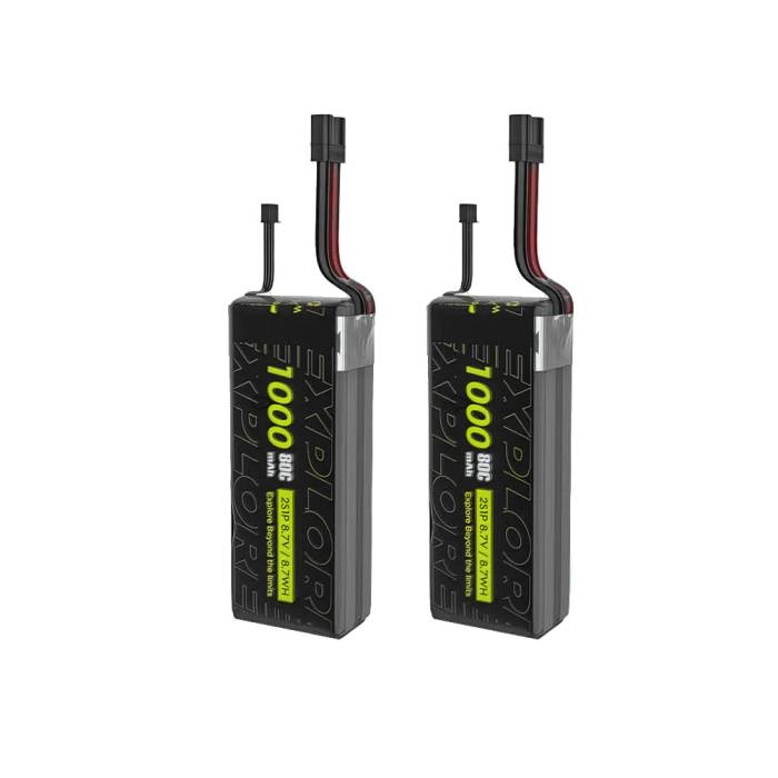 Flywoo Explorer 1000mAh HV 2S 80C LiPo Battery (2pcs) - XT30
