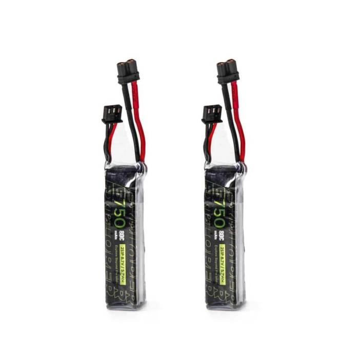 Flywoo Explorer 750mAh HV 2S1P 80C LiPo Battery (2Pcs) - XT30