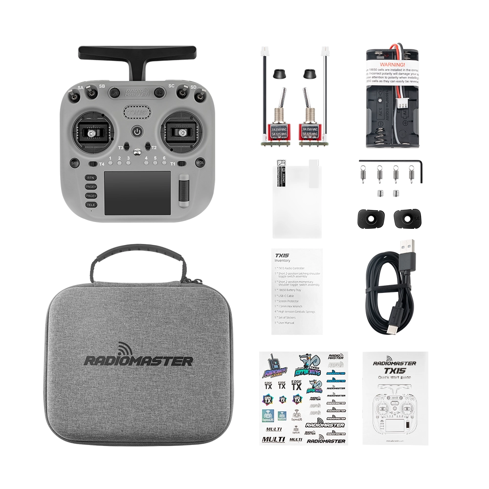 RadioMaster TX15 Radio Transmitter - ELRS 2.4GHz - Image 2