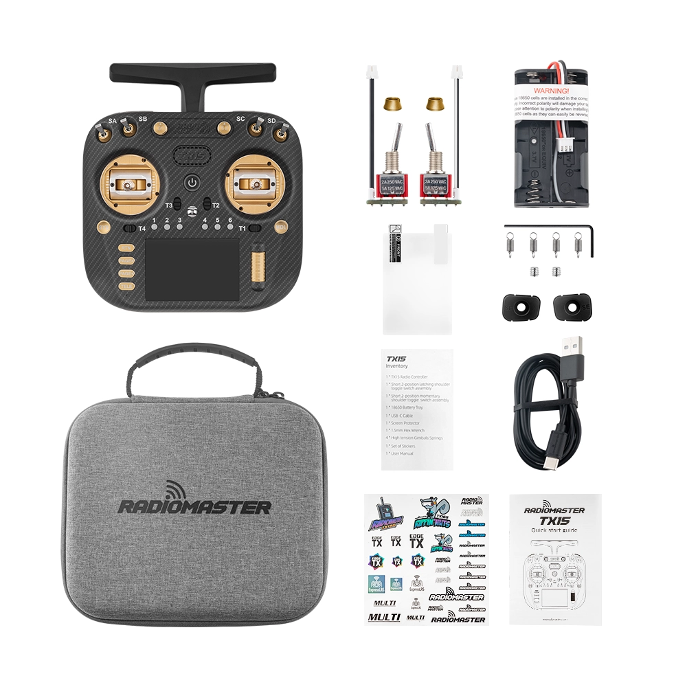 RadioMaster TX15 Max Radio Transmitter - ELRS 2.4GHz - Image 2