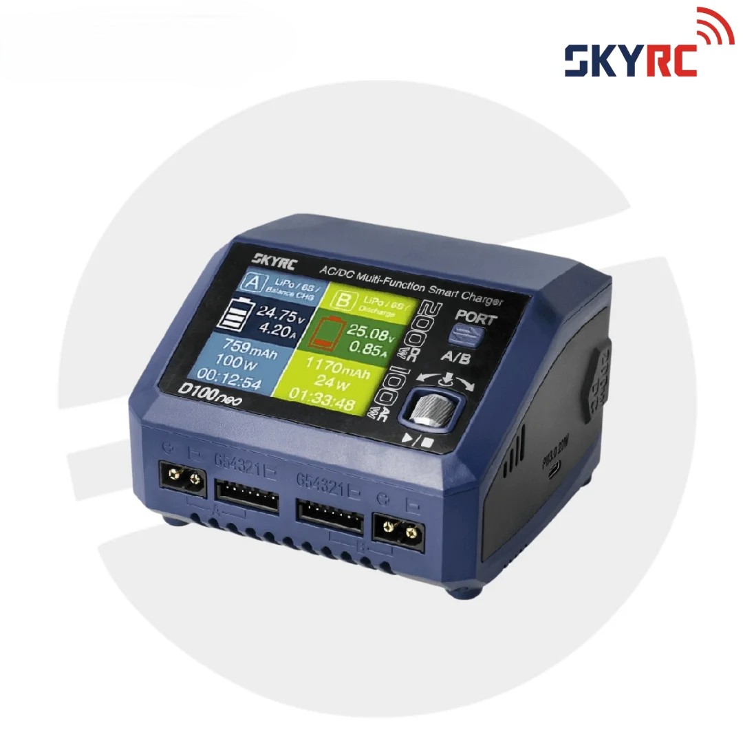 SkyRC D100 Neo Dual 2x100W AC/DC Charger