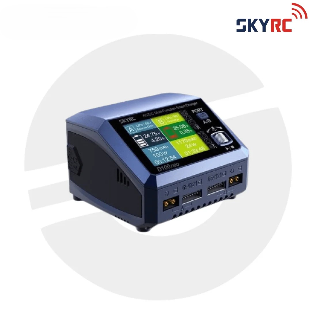 SkyRC D100 Neo Dual 2x100W AC/DC Charger - Image 5